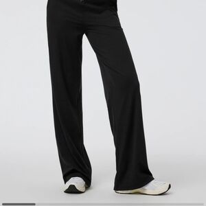 Vuori Black Wide-Leg Pants